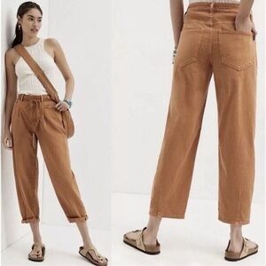 Anthropologie Camel Boyfriend Jeans